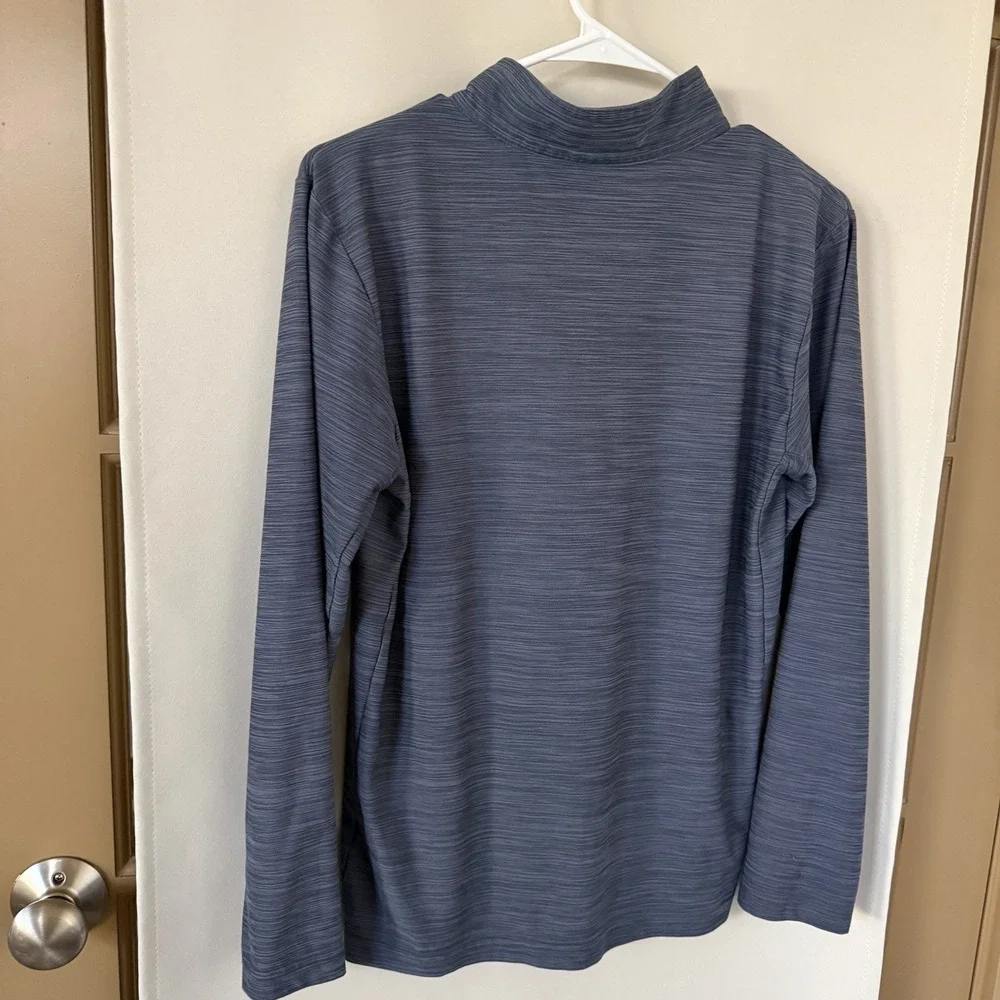 Nike Women's Small Grey‎ 1/4 Quarter Zip Dri Fit Pullover Active Work Out